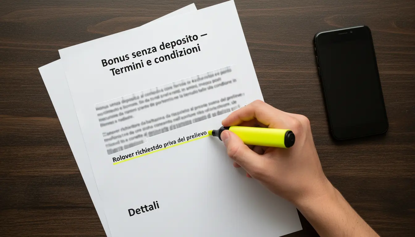 Bonus senza deposito scommesse: come funzionano, condizioni e quali scegliere